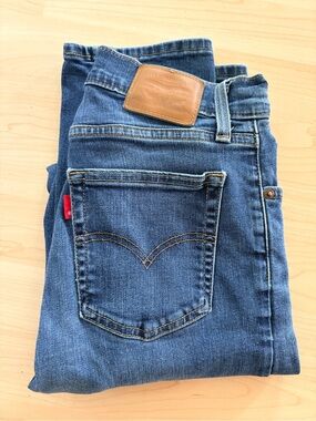 Levi’s 724 high rise straight Blue Denim Jeans